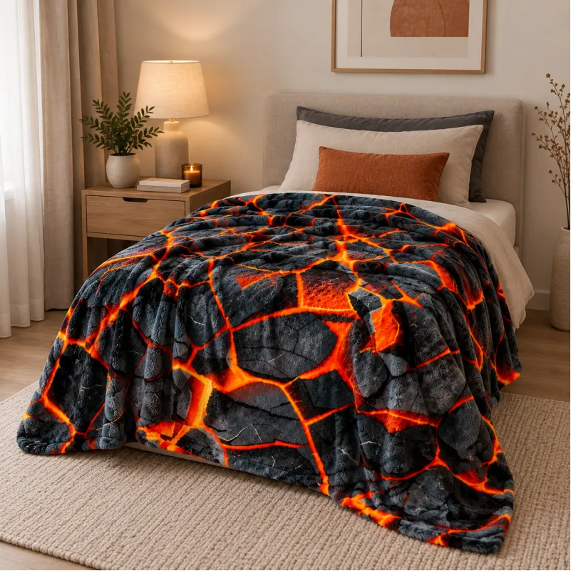 Плед "Cozy Touch" Lava