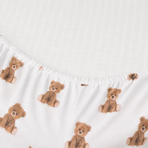 Простирадло на гумці Фланель 017 "Teddy" висота 25 см (дитячі 10 см) - 2