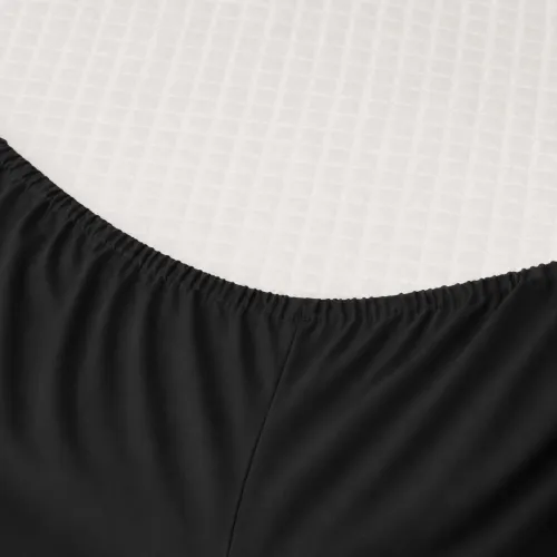 Простирадло на гумці Poplin Line "099 Black" - висота 25 см (дитячі 10 см) - 2