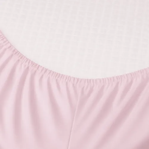 Простирадло на гумці Poplin Line "018 Powdery" - висота 25 см (дитячі 10 см) - 2
