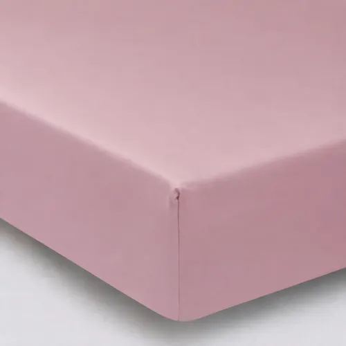 Простирадло на гумці Poplin Line "041 Wild rose" - висота 25 см (дитячі 10 см) - 1