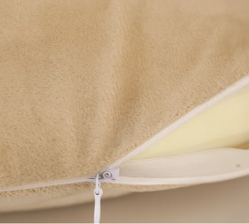 Подушка для подорожей №8722 Velvet Line 28-0004 Cream (велюр) - 2