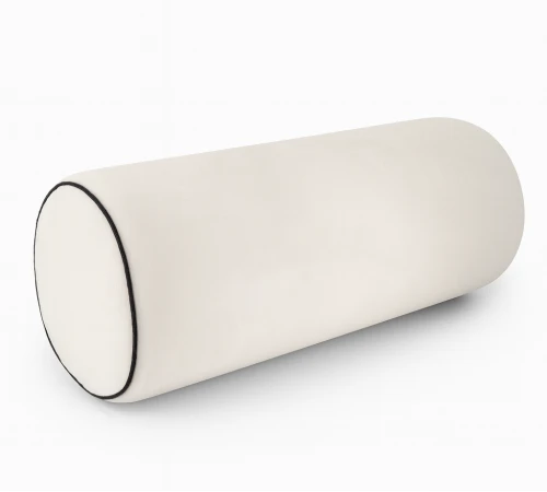 Подушка-валик №8489 Velvet Line 28-0001 White - 2