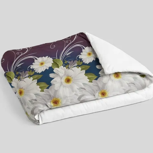 Ковдра бавовняна зимова №5257 Print Line (100% поліестер) Lariana