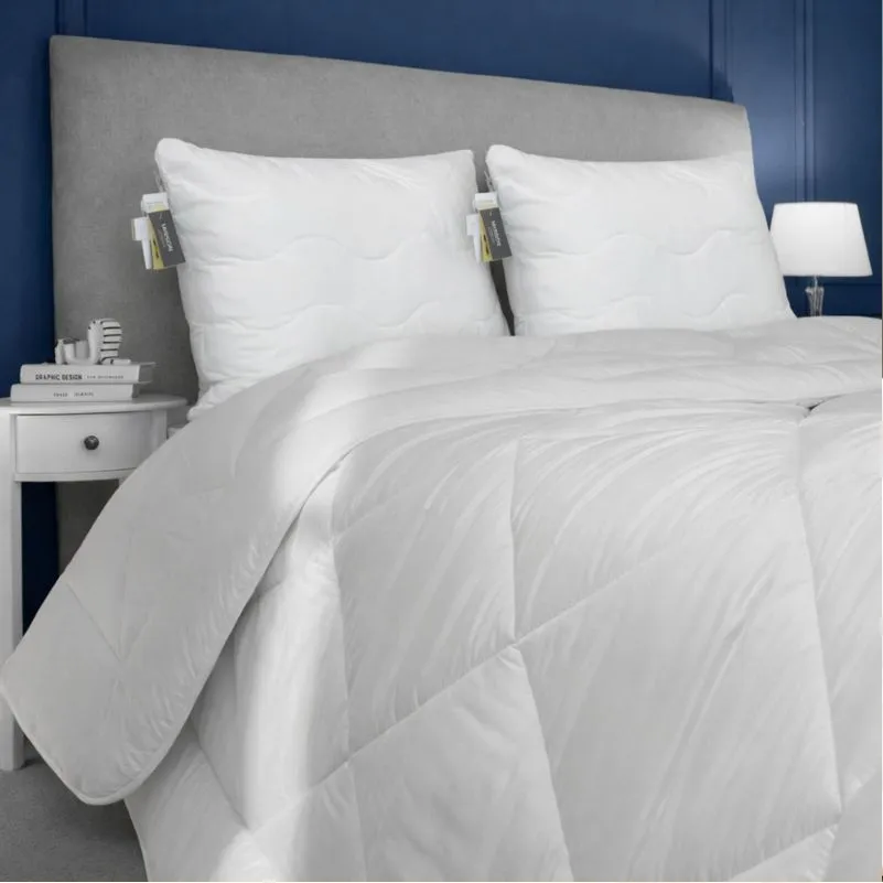 Набір антиалергенний з Тенсель Супер Теплий №1672 Eco Light White (ковдра + подушки 50*70 середні) - 6