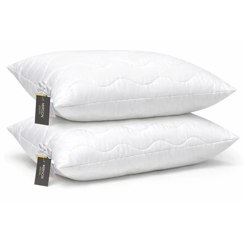 Набір антиалергенний з Тенсель Супер Теплий №1669 Eco Light White (ковдра + подушка 50*70 середня) - 8