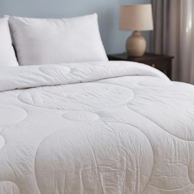 Набір антиалергенний №9595 "BIANCO" EcoSilk Зима (Ковдра + подушка) - 4