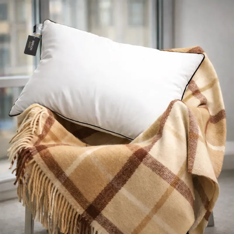 Набір вовна №9559 "Bianco" Wool Зима (Ковдра + подушка) - 7