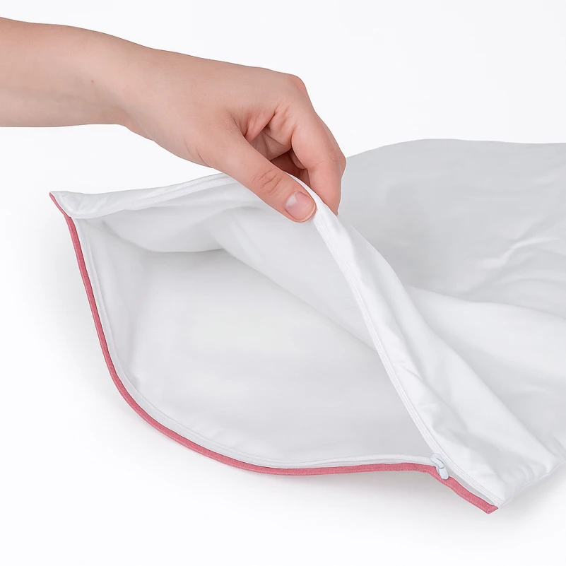 Сьемный чехол на подушку №058 "DeLuxe" батист 100% хлопок - 5