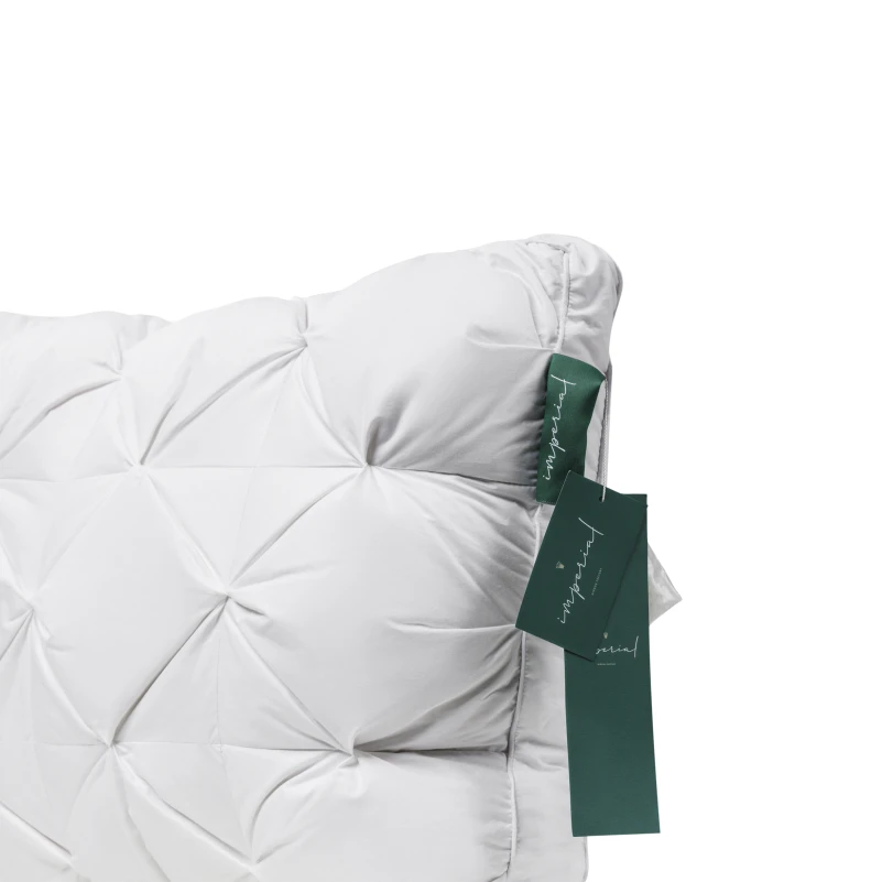 Подушка пуховая Imperial Brilliance 100% пух Imperial class мако-батист (средняя) - 11