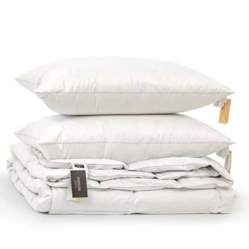 Набір антиалергенний №9592 "Luxury Exclusive" EcoSilk Зима (Ковдра + подушка) - 1