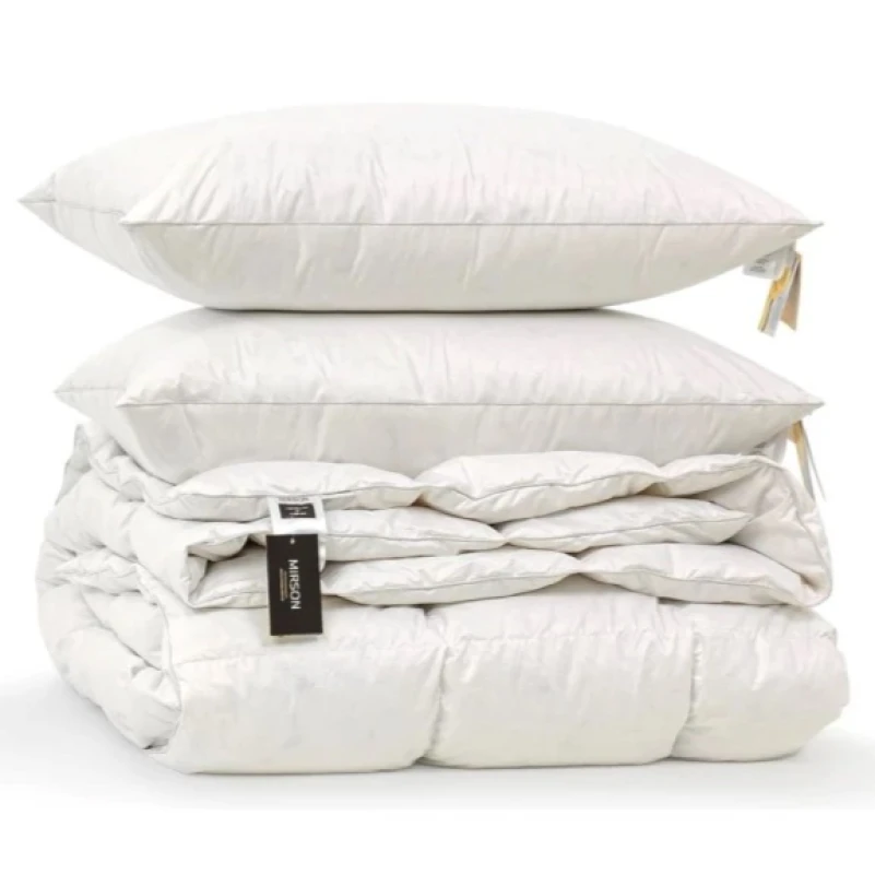 Набор шелковый №9523 "Luxury Exclusive" Silk Kapok Зима (Одеяло + подушка) - 3