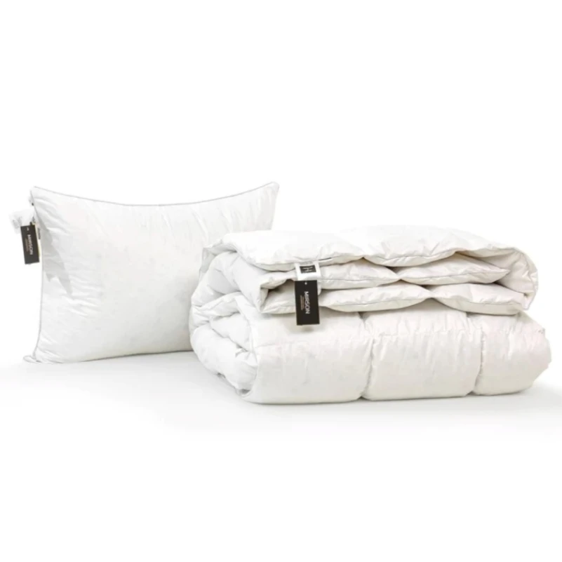 Набор шелковый №9523 "Luxury Exclusive" Silk Kapok Зима (Одеяло + подушка) - 1