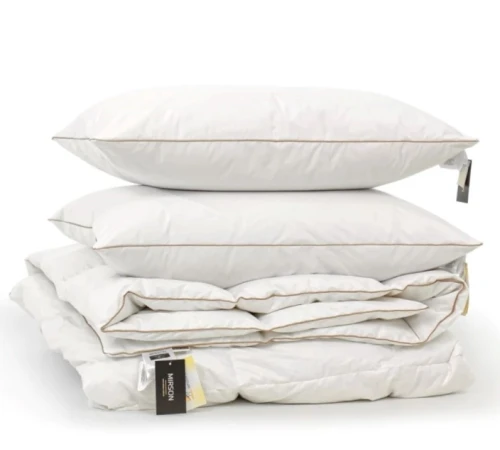 Набір пуховий №9500 "Raffaello White" (Ковдра + подушка)