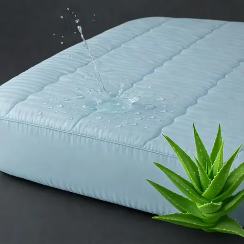 Наматрацник №234/1 Waterproof Eco Aloe Vera Valentino (водонепроникний з гумкою по периметру) - 3