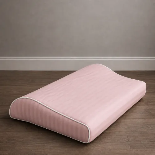 Наволочка №10017 Satin Stripe 30-0007 Pink - 1