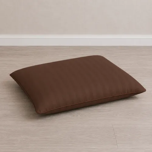 Наволочка №10016 Satin Stripe 30-0006 Dark Brown - 1