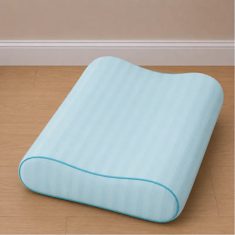 Наволочка №10024 Satin Stripe 30-0015 Green Wave
