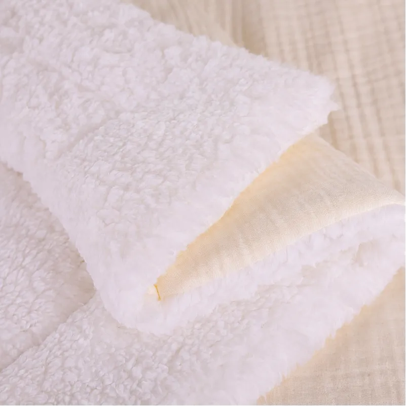 Дитячий плед №081 Teddy Muslin Milk - 1