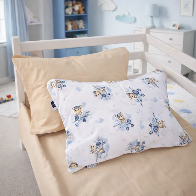 Наволочка Бязь Kids Time 17-0921 Tiny Pilot