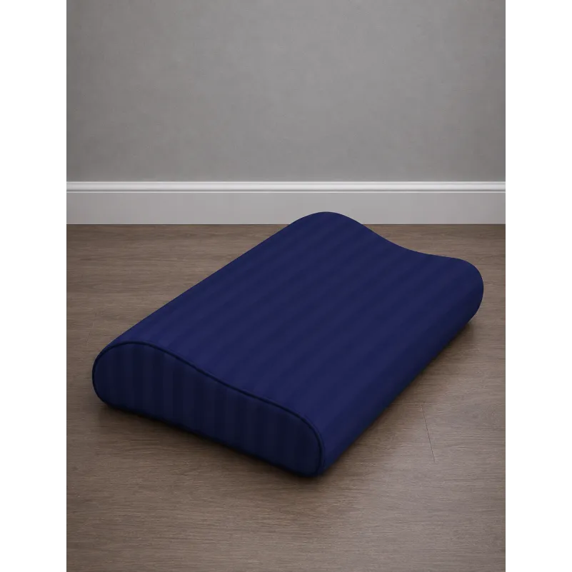 Наволочка №10029 Satin Stripe 30-0020 Smoky Blue
