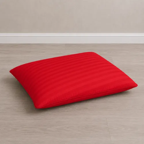 Наволочка №10027 Satin Stripe 30-0018 Red - 1