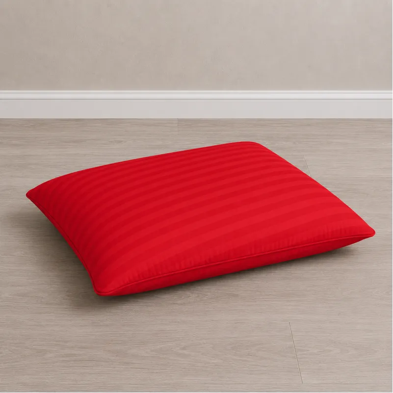 Наволочка №10027 Satin Stripe 30-0018 Red