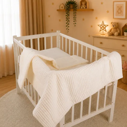 Дитячий плед №021 Baby Harmony Milk - 3
