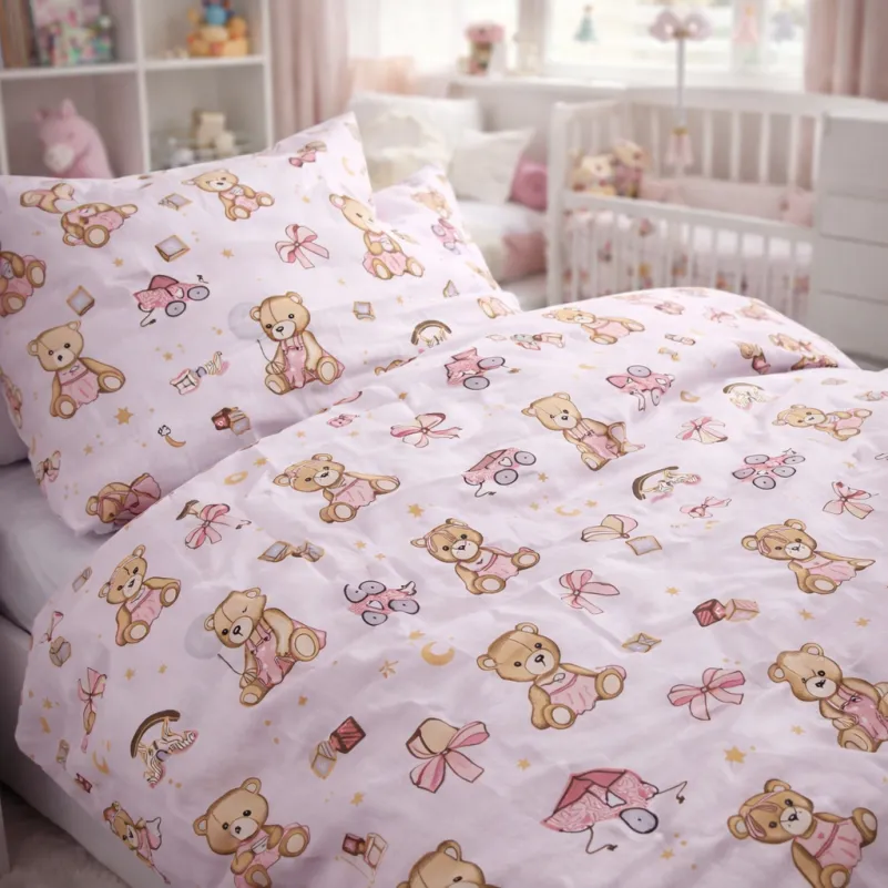 Підковдра Kids Time 17-0916 Little Teddy pink