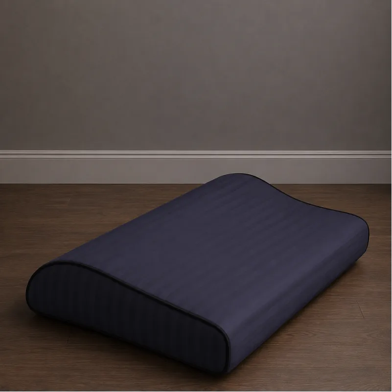Наволочка №10030 Satin Stripe 30-0021 Dark Blue