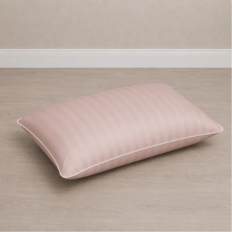 Наволочка №10018 Satin Stripe 30-0008 Smoky Pink