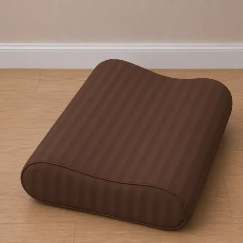 Наволочка №10016 Satin Stripe 30-0006 Dark Brown - 1
