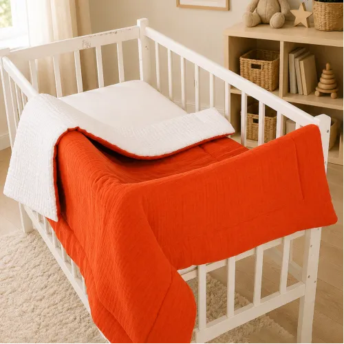 Дитячий плед №022 Baby Harmony Terracotta - 1