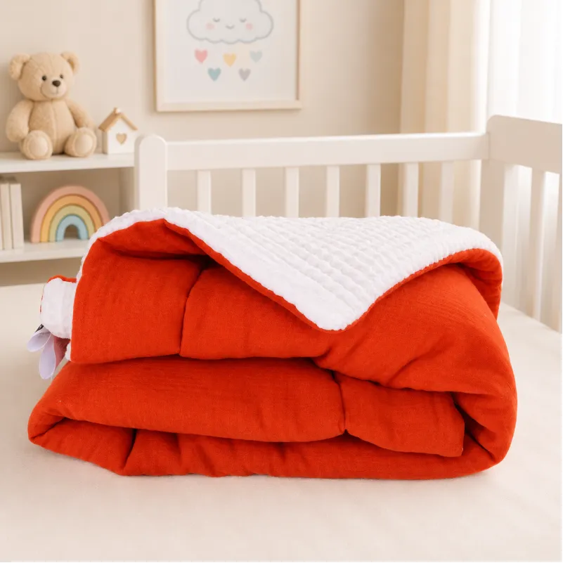 Детский плед №022 Baby Harmony Terracotta Фото - 6