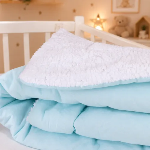 Детский плед №072 Teddy Flannel 006 Menthol - 5