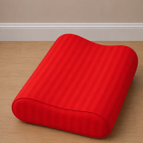 Наволочка №10027 Satin Stripe 30-0018 Red - 1