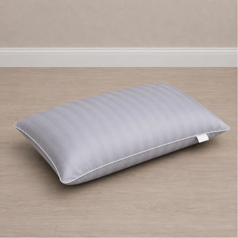Наволочка №10020 Satin Stripe 30-0010 Light Gray