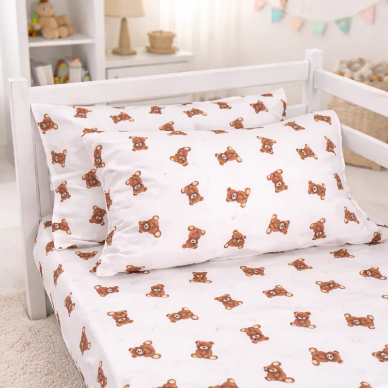 Наволочка Бязь Kids Time 17-0935 Mini Bear