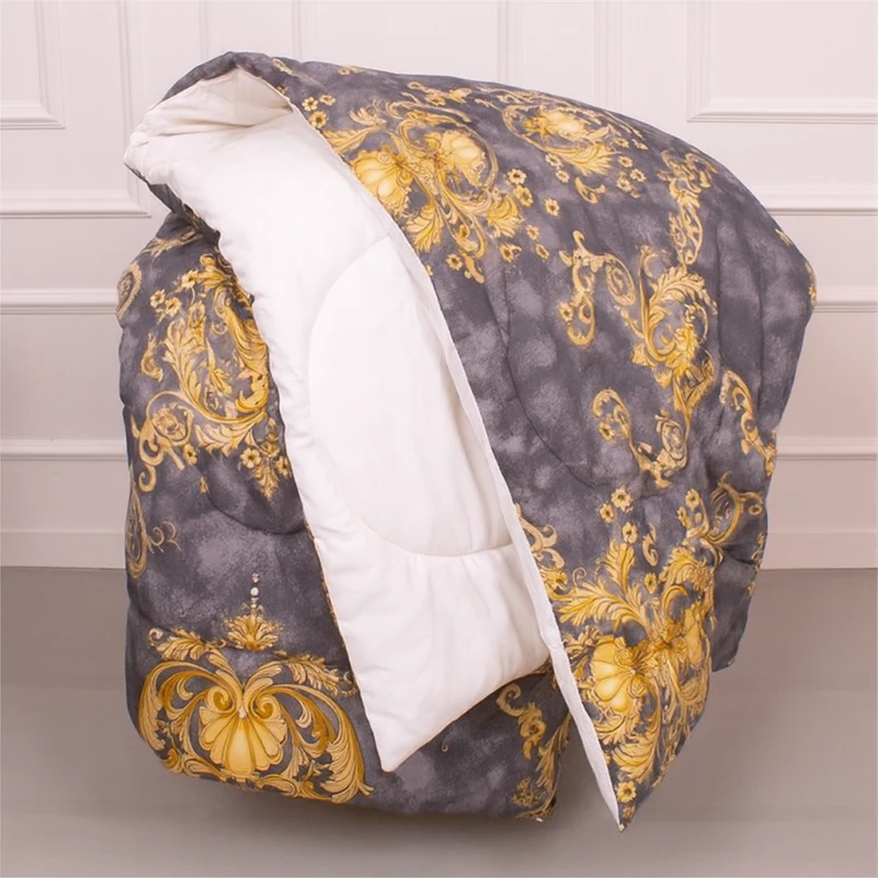 Одеяло антиаллергенное EcoSilk Зима №5208 Print Line Lariana 100% полиэстер Black Friday