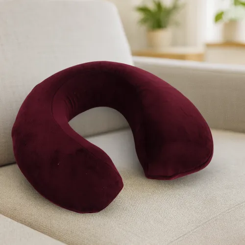 Подушка для путешествий  №8721 Velvet Line 28-0002 Excalibur (велюр)