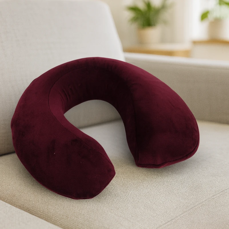 Подушка для подорожей №8721 Velvet Line 28-0002 Excalibur (велюр)