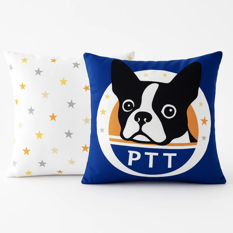 Набор антиалергенных подушек EcoSilk №5031 Сolor Fun Line (чехол бязь 100%) Stalk Black Friday