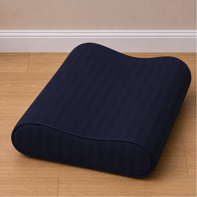 Наволочка №10030 Satin Stripe 30-0021 Dark Blue