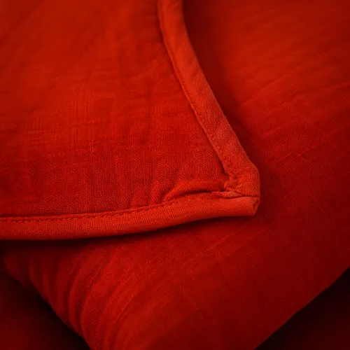 Дитячий плед №003 Pure Muslin Terracotta - 5