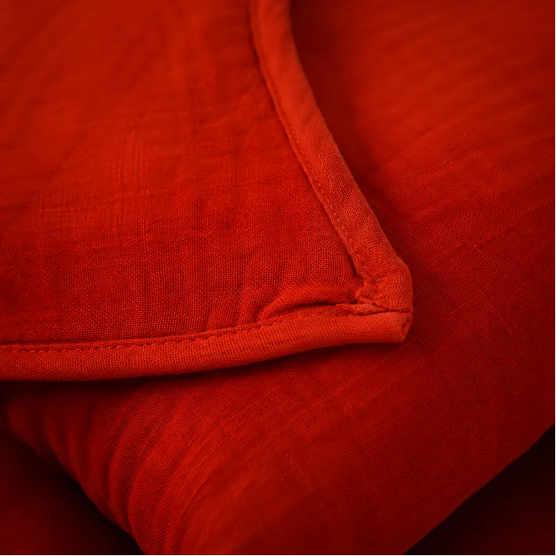 Детский плед №003 Pure Muslin Terracotta - 4