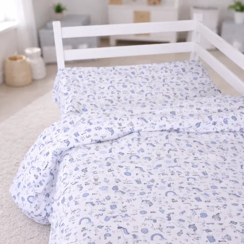 Підковдра Kids Time 17-0931 Tiny Unicorn blue