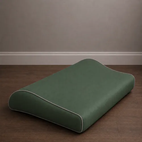 Наволочка №10045 Satin 0844 Green Olive - 1