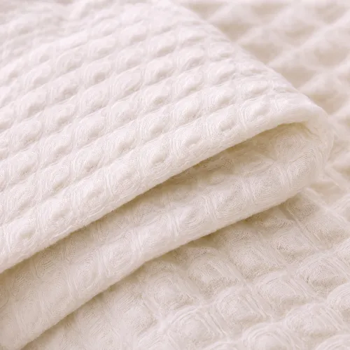 Дитячий плед №010 Pure Waffle White - 2