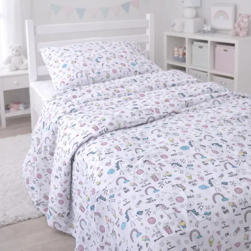 Підковдра Kids Time 17-0932 Tiny Unicorn pink