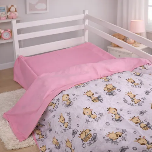 Підковдра Kids Time 17-0922 Tiny Giraffes gray